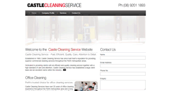 Desktop Screenshot of castlecleaning.com.au